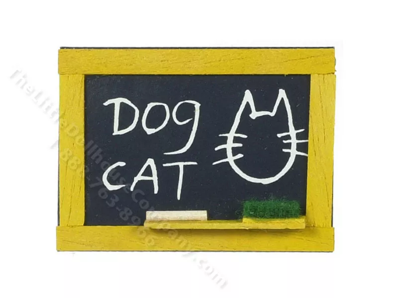1:12 Dollhouse Miniature Kid's Favourite Blackboard