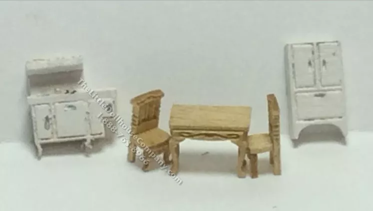 1:144 Scale 5pc Victorian Kitchen Kit