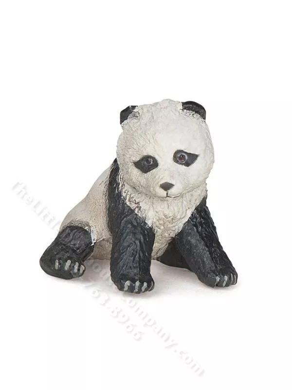 Miniature Oversized Baby Panda for Dollhouses