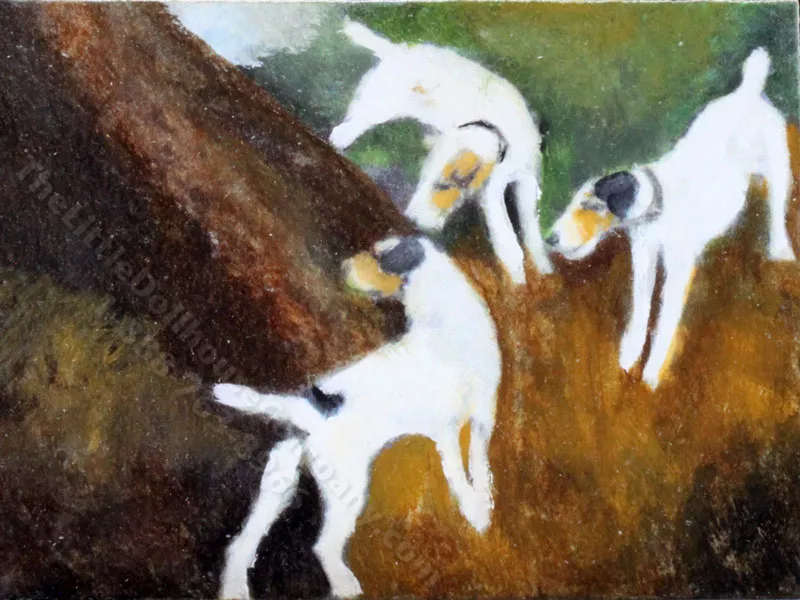 "On the Alert" Replica Painting by Larry Morganti