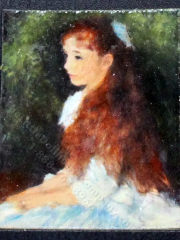 "Portrait of Irène Cahen" Replica Painting by Larry Morganti