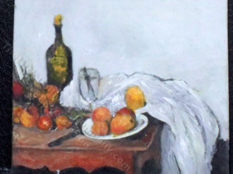 "Still Life with Red Onions" Replica Painting by Larry Morganti