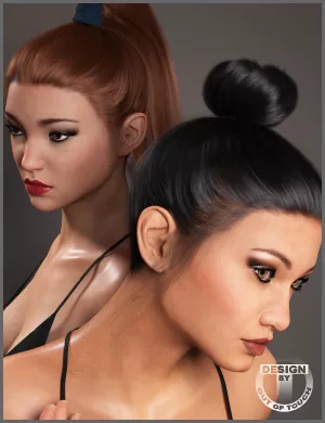 Zola Hair for Genesis 3 and 8 Female(s)